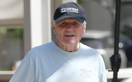 Legendary musician and former member of iconic band who helped define the sound of the 60s is seen grabbing breakfast during rare outing...can you guess who?