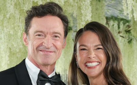 Hugh Jackman's girlfriend Sutton Foster fuels fan rumours about Australian trip after posting Sydney sticker online - following his bitter divorce from Deborra-Lee Furness