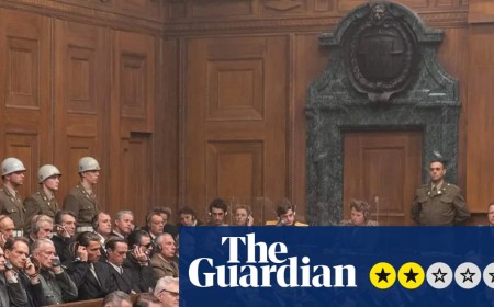 In the Shadows of Nuremberg review – trial-adjacent thriller aims to be Russian answer to Saving Private Ryan