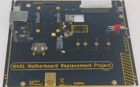 Techie makes his own motherboard to refurbish 15-year-old HP ProLiant N40L tower server — Raspberry Pi CM5 adds NVMe and USB 3.0