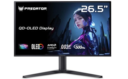 Acer Predator QD-OLED monitor now 36% off — 500 Hz refresh rate and True Black 500 certification slashed to $509.99