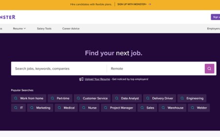 Monster job recruitment site (2026) review