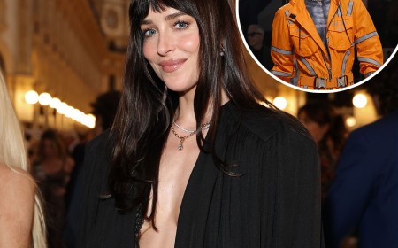 Dakota Johnson Fuels MGK Romance Rumors With Milan Fashion Week Outing
