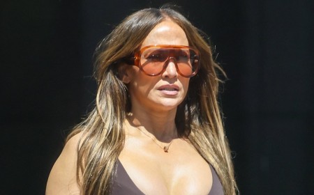 Jennifer Lopez, 57, flaunts jaw-dropping figure in skintight workout gear while leaving gym in Santa Monica