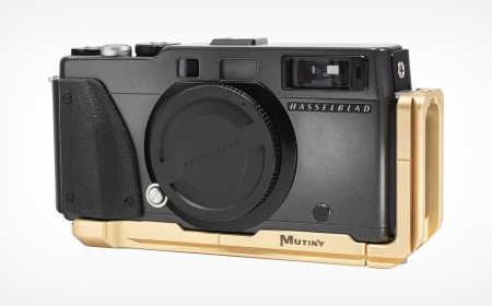 Custom Bracket for the Hasselblad XPan Finally Centers It on Tripods