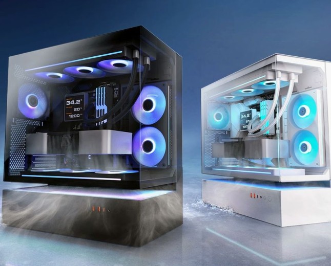 The floating PC case trend is about more than good looks