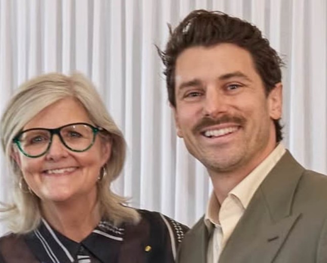 Matty 'J' Johnson's hilarious reaction after being crowned Australian Father of the Year - as his daughter declares he's 'best dad in the universe'