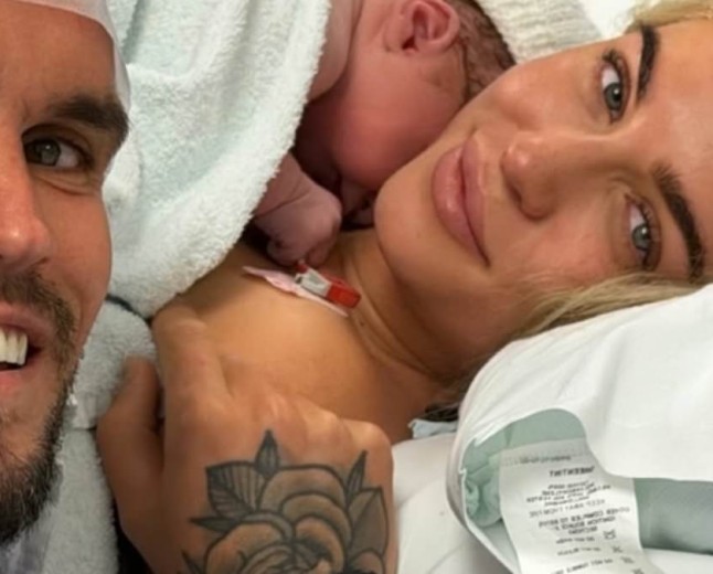 Gaz Beadle reveals his newborn daughter's name in sweet post after his girlfriend Maia Ellen welcomed their first child together