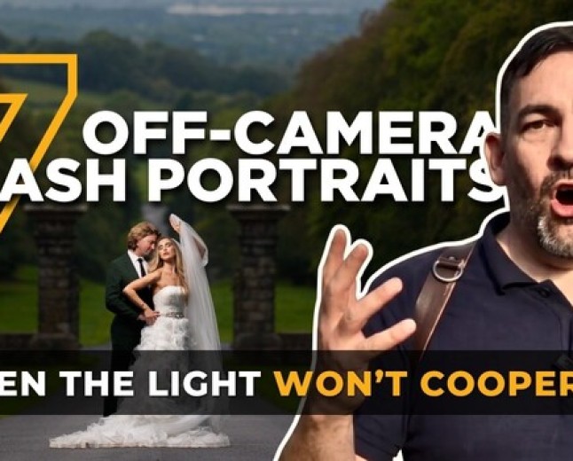 Off-Camera Flash When the Weather Won't Cooperate