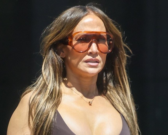 Jennifer Lopez, 57, flaunts jaw-dropping figure in skintight workout gear while leaving gym in Santa Monica