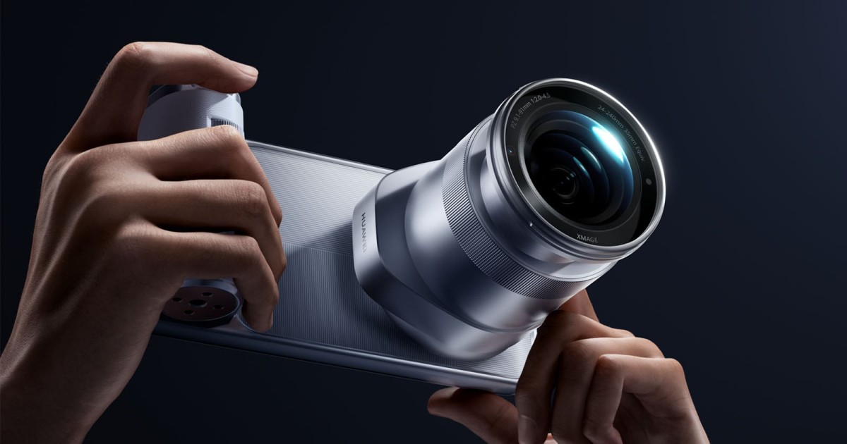 Huawei Launches an Entire Camera You Put On a Phone