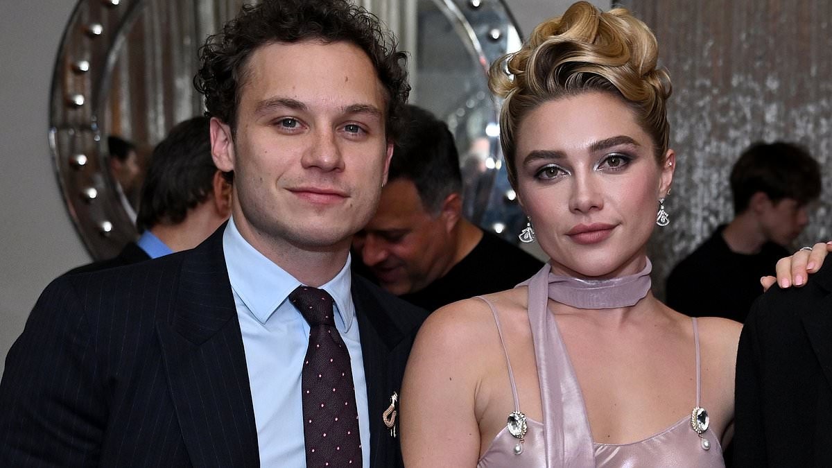 Florence Pugh makes a rare public appearance with Peaky Blinders star boyfriend Finn Cole at East Of Eden premiere afterparty