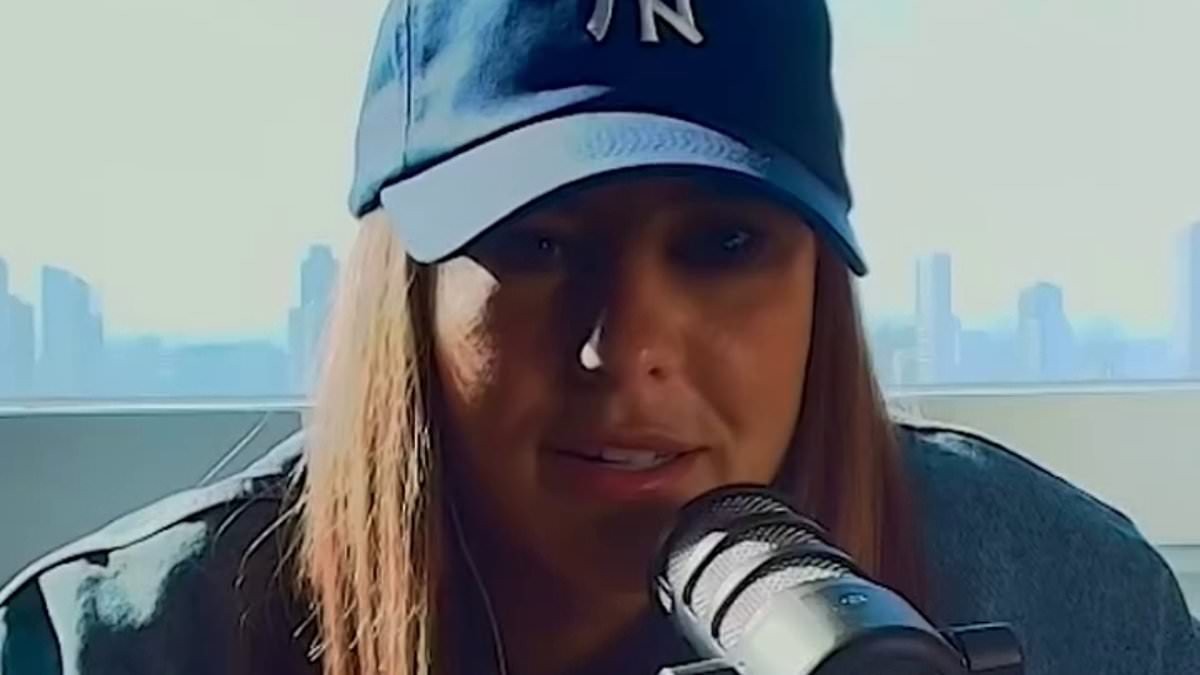 Nova radio host Lauren Phillips suffers hangover from hell after Andy Lee and Rebecca Harding's wedding as she is forced to do her show from NYC after partying hard at nuptials
