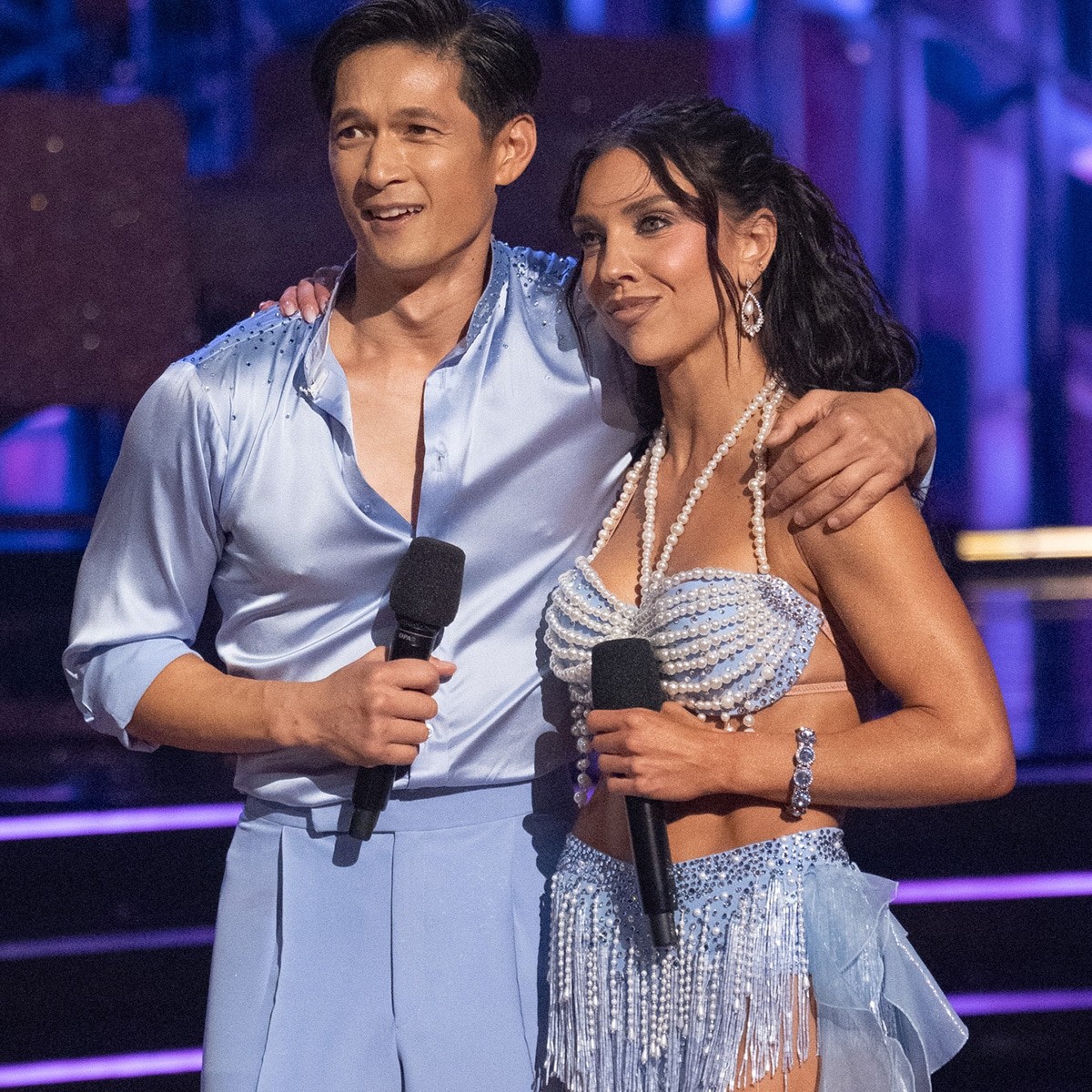 DWTS’ Jenna Johnson, Harry Shum Jr. React to Carrie Ann Inaba Critique