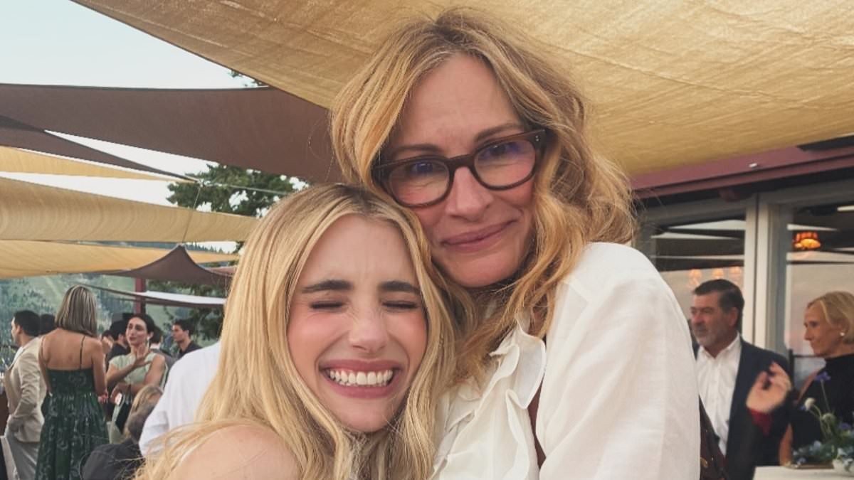 Julia Roberts and niece Emma pose for rare family snap as Pretty Woman star turns 59… after her brother Eric missed his daughter's wedding