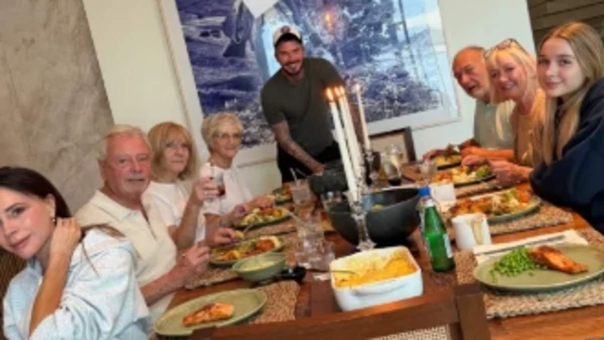 Victoria Beckham reveals her family's low-key weekend routine - with Sunday roasts laden with budget Bisto gravy a non-negotiable!