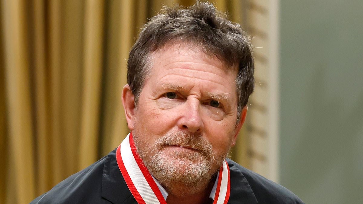Michael J. Fox receives high honor from Canada for Parkinson's advocacy just weeks after making rare award show appearance