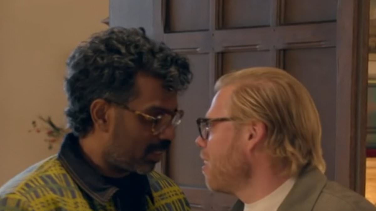 Rob Beckett celebrates pal Romesh Ranganathan's victory on Celebrity Traitors after he vowed he would 'avenge' his murder