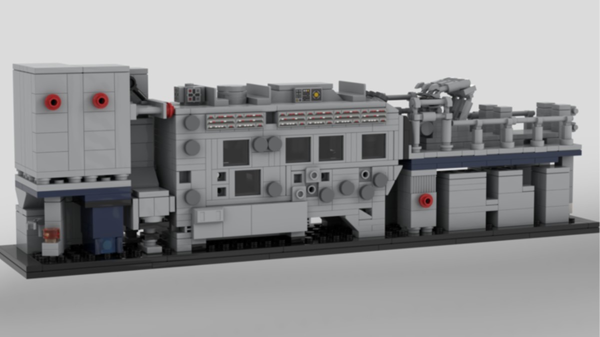 ASML's employee-only High-NA EUV Lego kit gets an open 810-piece fan replica