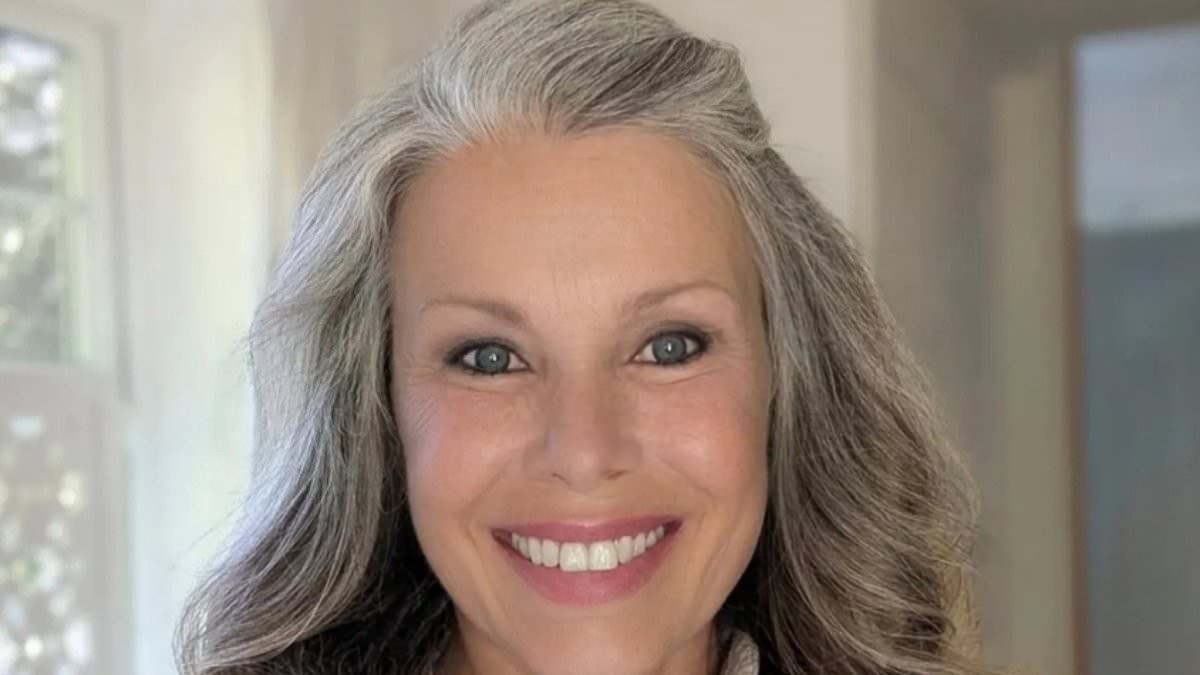 Melinda Messenger, 55, shows off her natural grey hair in stunning selfie as she reveals 'I found real freedom and joy in just letting myself be'