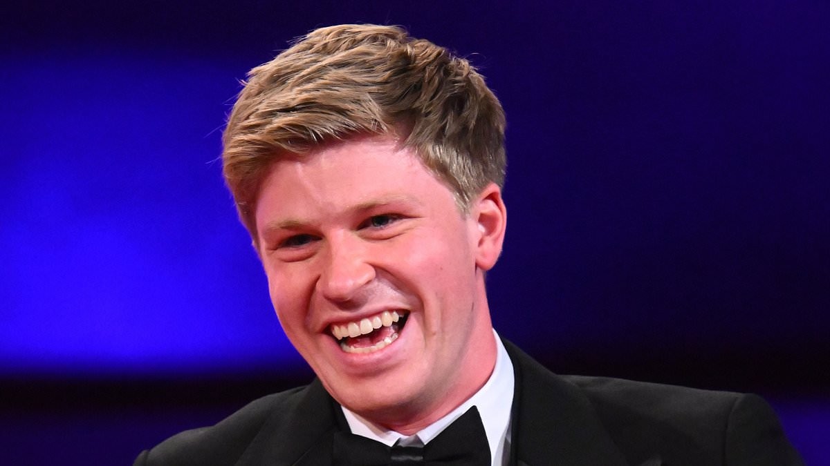 Prince William leaves Robert Irwin blushing over racy comment about his 'python' during cheeky appearance on The Graham Norton Show