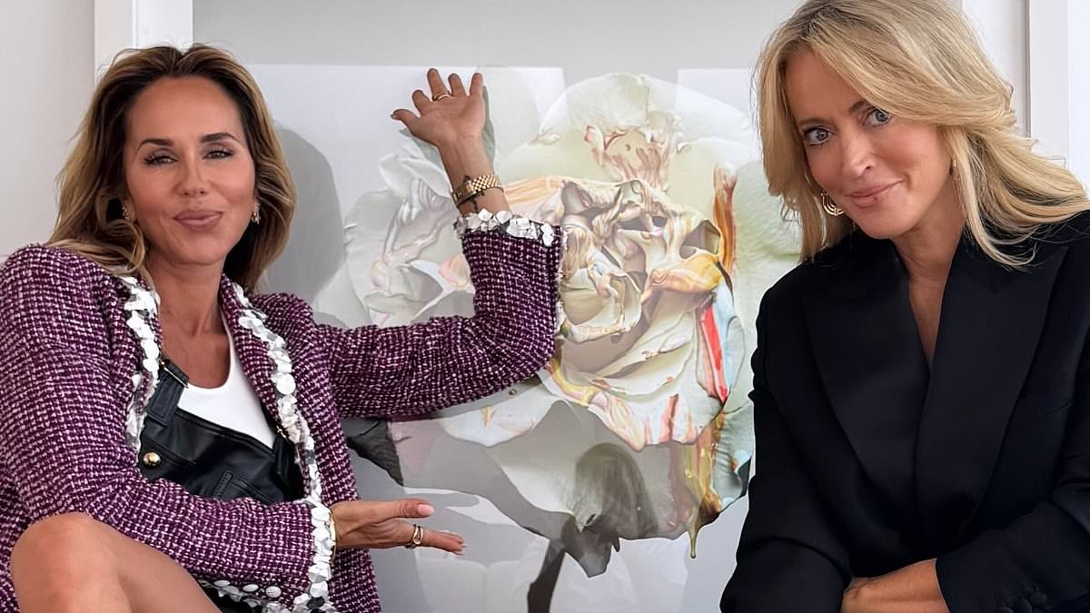 Jackie 'O' Henderson hints at business project with Pip Edwards as she teams up with her designer bestie for fashion shoot after moving in next door to her
