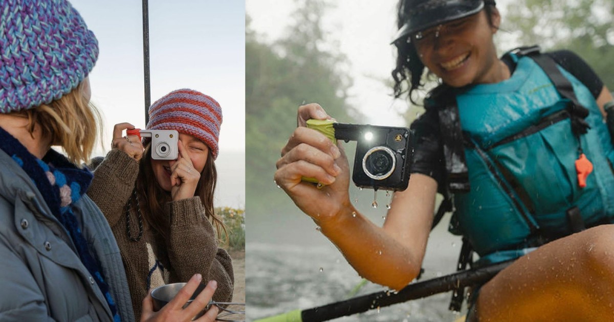The Portal is a Screenless, IP58 Camera with Kodak-Inspired Film Simulations