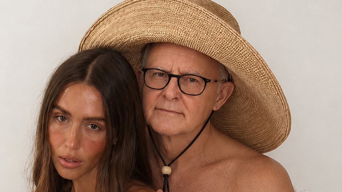 Ruby Tuesday Matthews lashes out after being slammed over AI photo with Albo in a dress and complaining about tax rate for small businesses: 'Didn't you just have a facelift?'