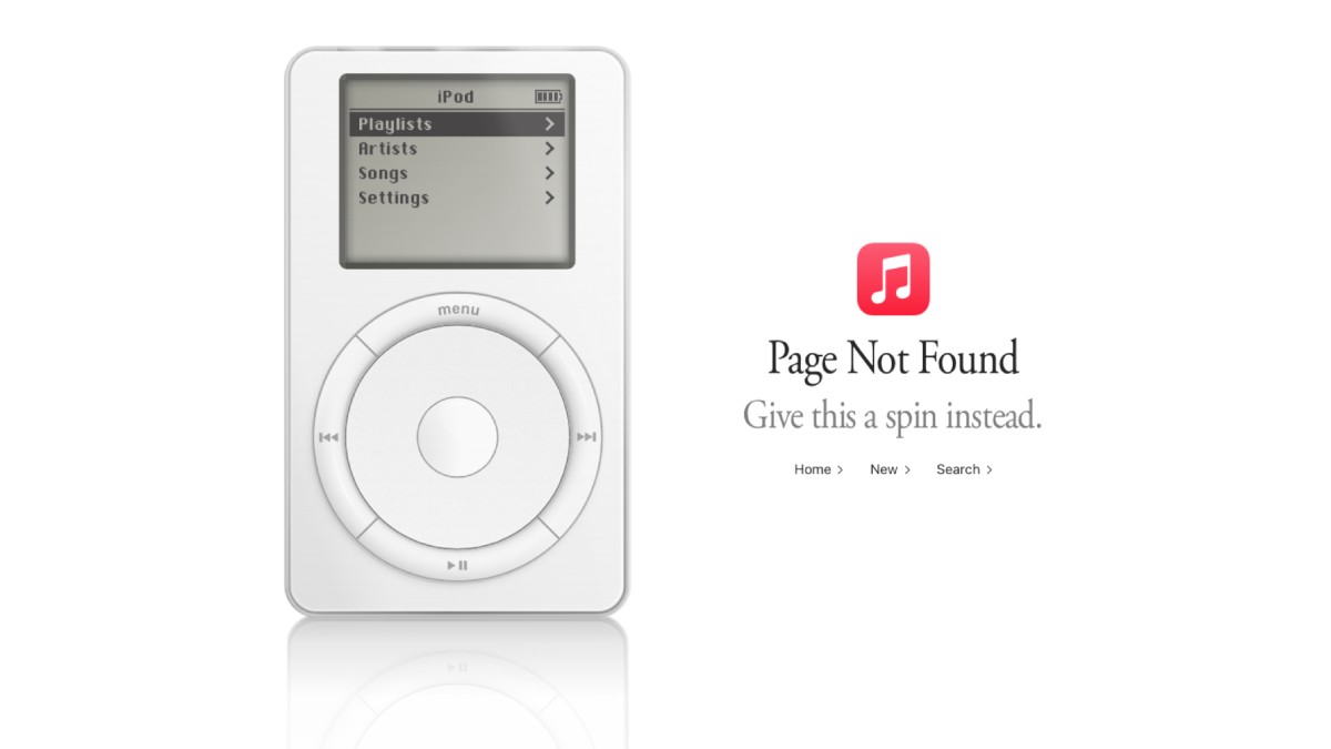 Apple's hidden a fully functional original iPod in the new Apple Music site
