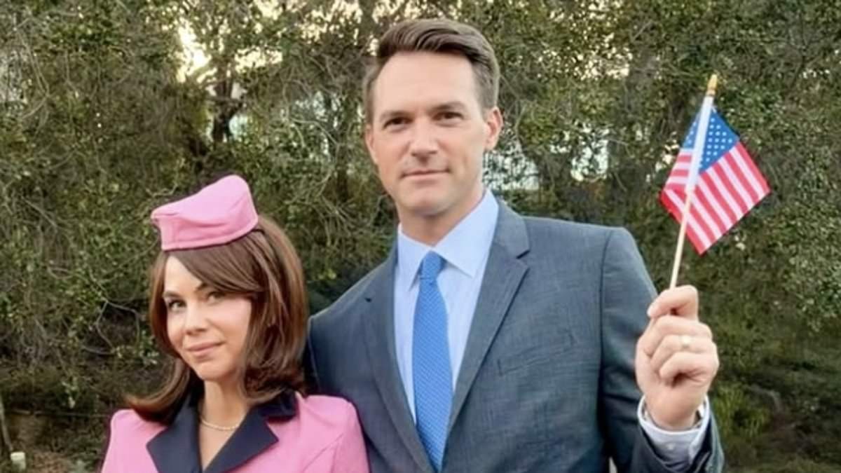 Mormon Wives star blasted for posing with her children in JFK assassination Halloween costume: 'Appallingly distasteful'