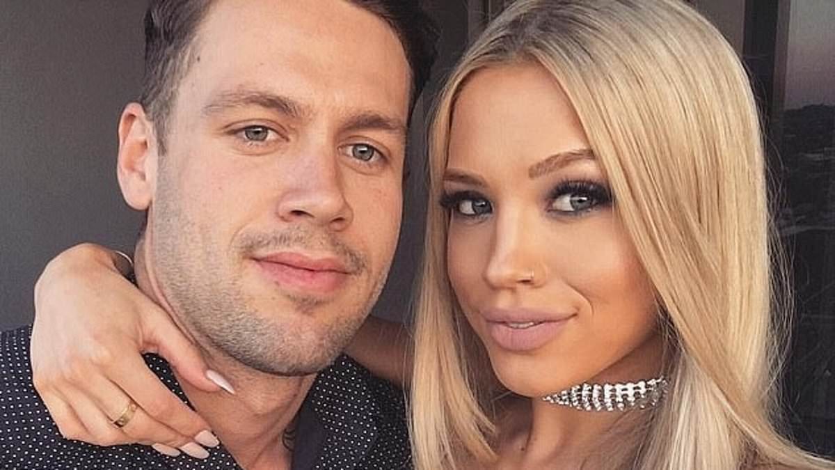 Tammy Hembrow's boyfriend Grayson Te Moana and baby daddy Reece Hawkins face off during tense encounter