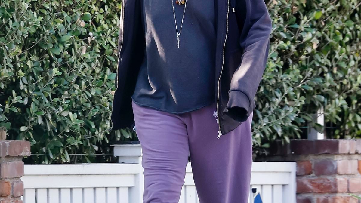 '80s star of hit action TV series who later worked with Joey Lawrence seen on rare LA outing... can you guess who?