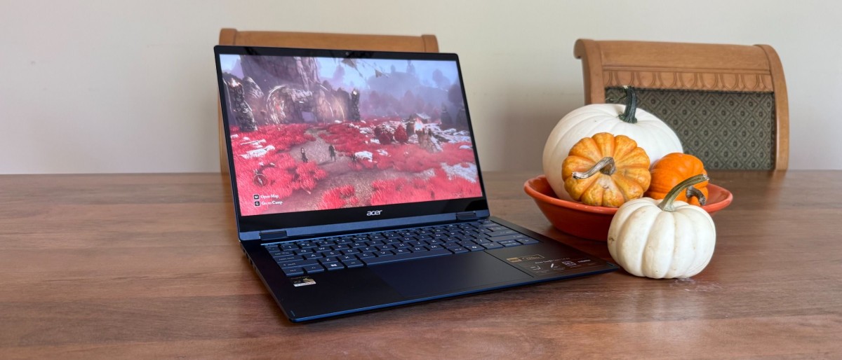 Acer Swift Spin 14 AI is attractive, powerful with a great battery... and a bit pricey
