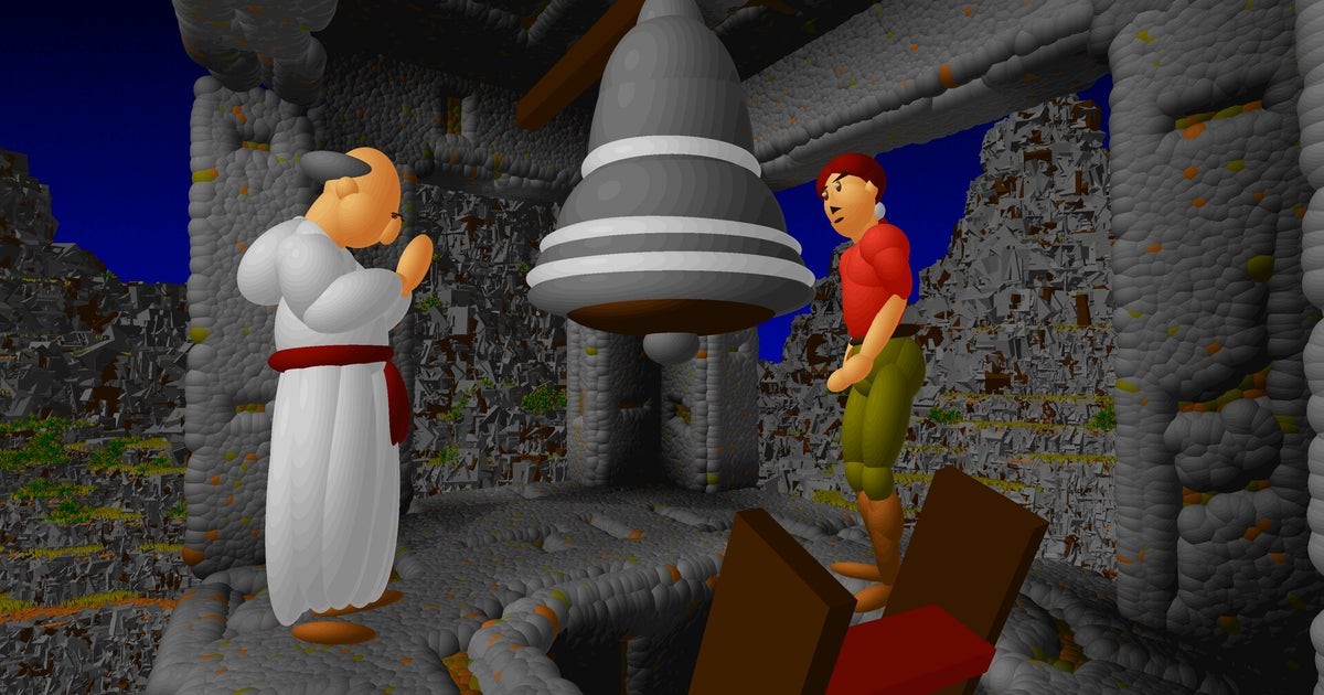 32-year-old "ellipsoid" horror game Ecstatica gets a PC re-release today, showing us an alternative timeline in which polygonal 3D never became dominant