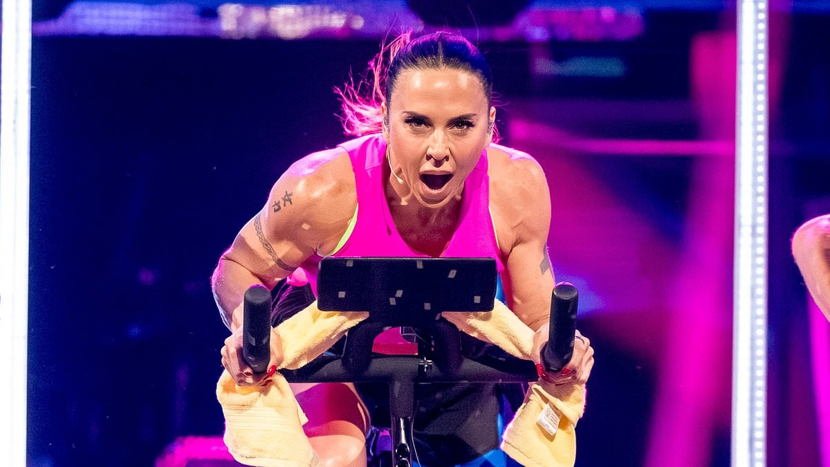 Strictly Come Dancing viewers accuse Mel C of 'miming' during her performance as she works up a sweat on the dancefloor