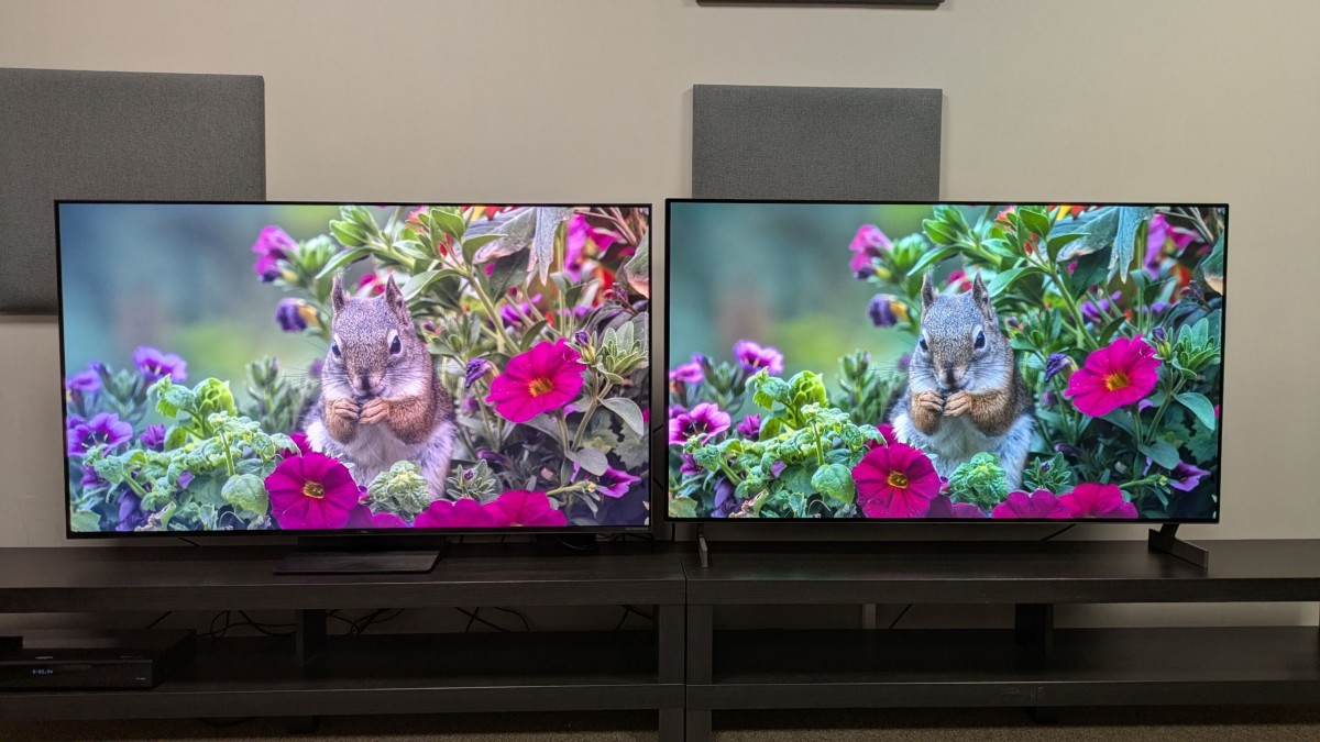 I tested TCL's mid-range mini-LED TV against LG's most affordable OLED TV in a head-to-head clash