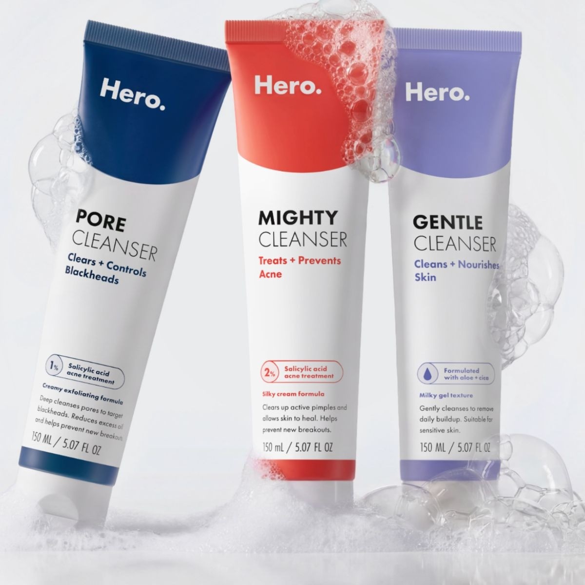 Bestselling Pimple Patch Brand Drops 3 Acne-Fighting Face Washes