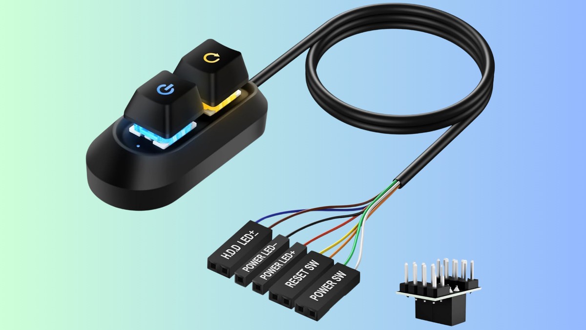 This brilliant $11 power button gadget lets you switch your PC on from your desk with ease