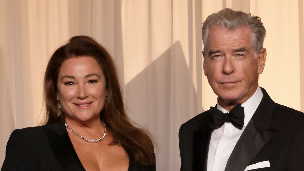 Pierce Brosnan's wife Keely, 63, shows off her thinner-than-ever frame for date night with James Bond vet, 73, at Academy Museum Gala 2026