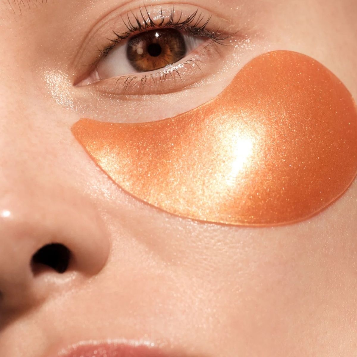 These Augustinus Bader Eye Patches Stayed Put During Bridal Prep
