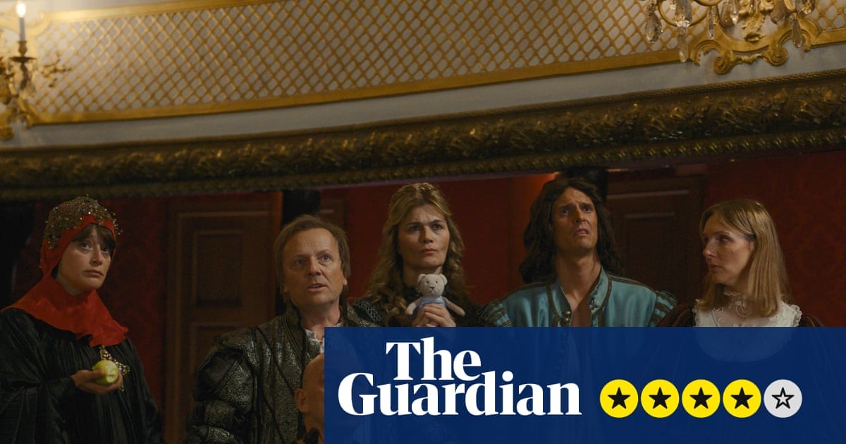 Comédie Française review – pre-show bedlam plays theatrical chaos for laughs