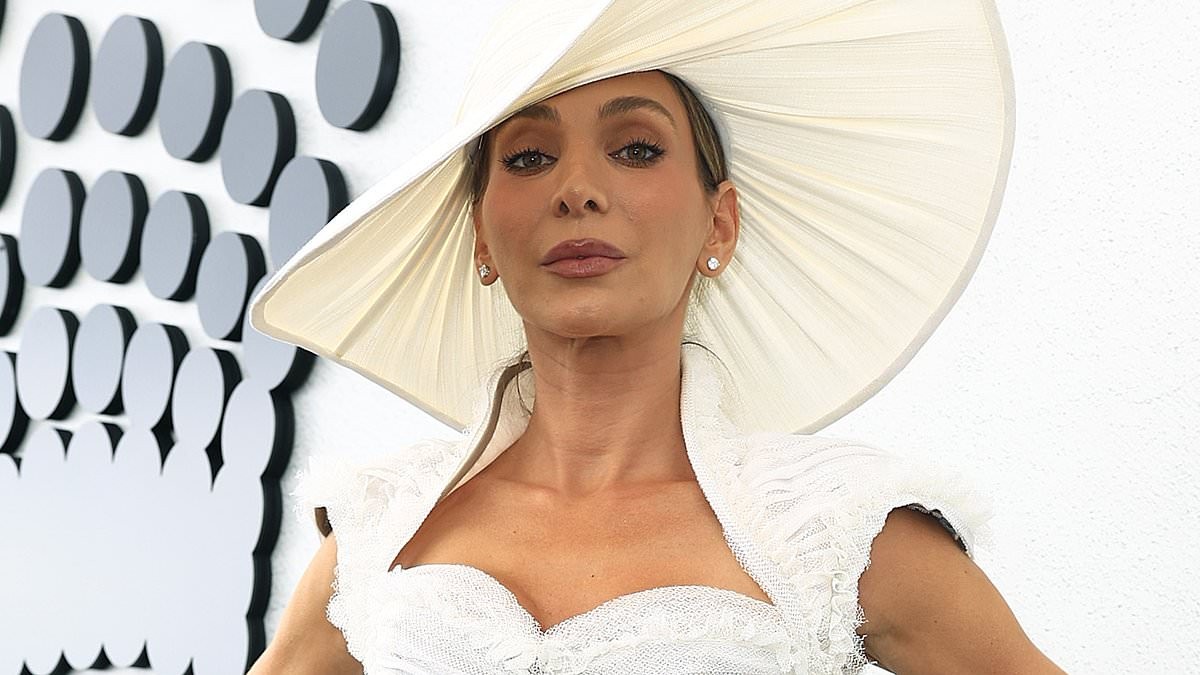 Nadia Bartel reveals she reached out to ex-husband Jimmy after he welcomed a baby with new partner Amelia Shepperd - as the former WAG attends Derby Day