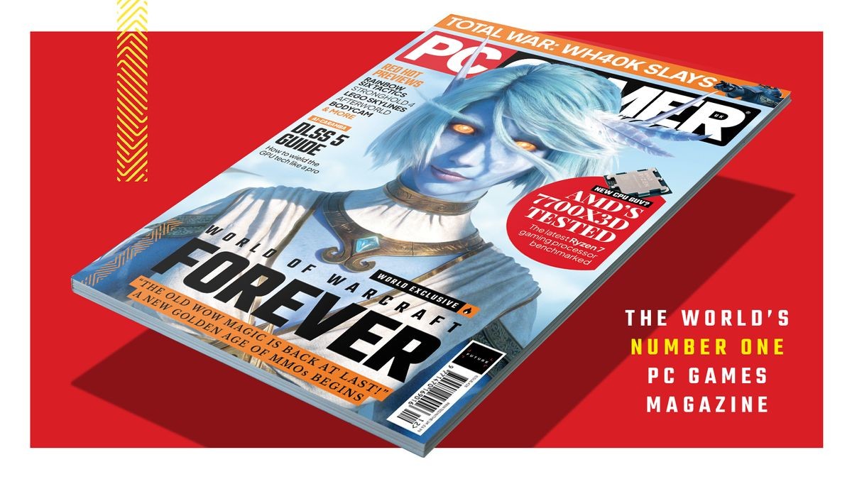 PC Gamer magazine's new issue is on sale now: World of Warcraft: Forever