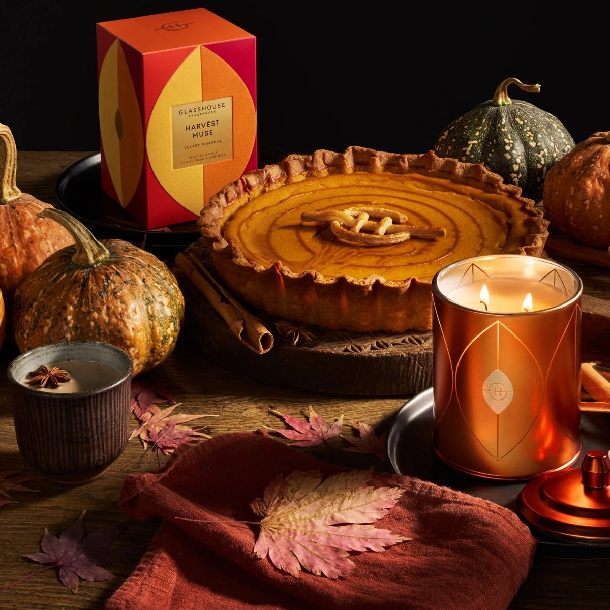 Transport Yourself to a Pumpkin Patch With 11 Fall Candles