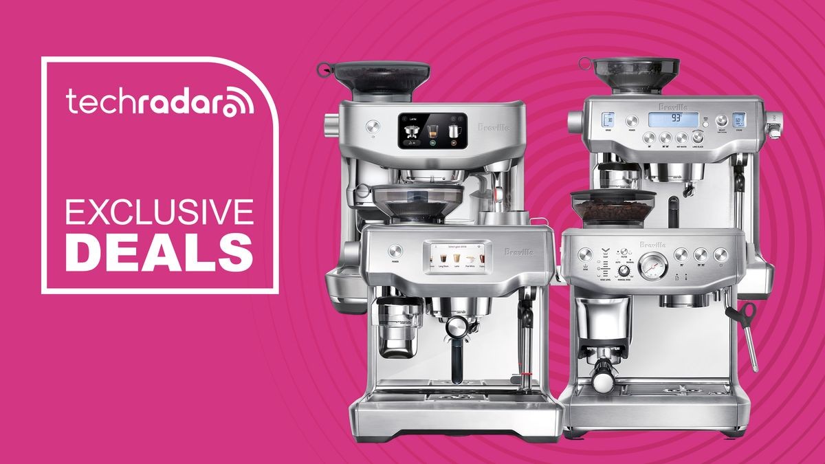 Breville has slashed coffee machine prices for International Coffee Day — and TechRadar readers get an extra 10% off