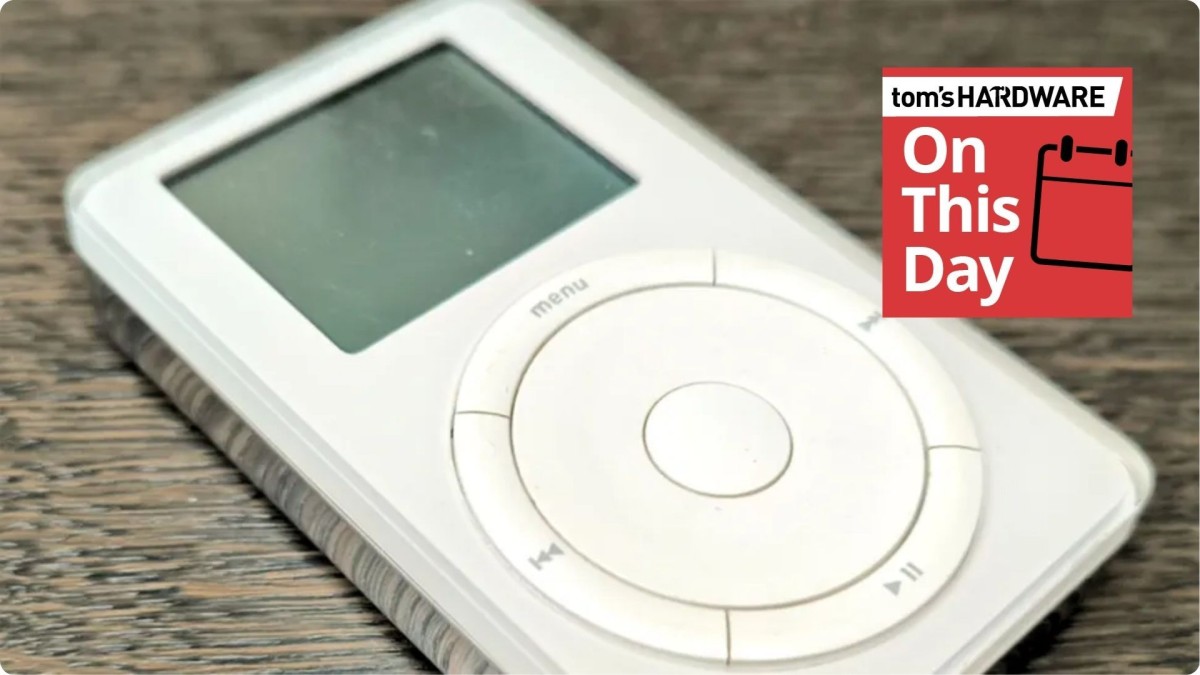 The original Apple iPod debuted 25 years ago today