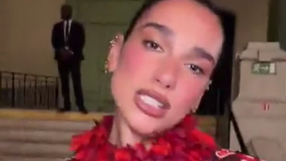 Dua Lipa, Nicole Kidman, Pedro Pascal and Kristen Wiig team up for a fun lip-sync to viral track after the Chanel Paris Fashion Week show