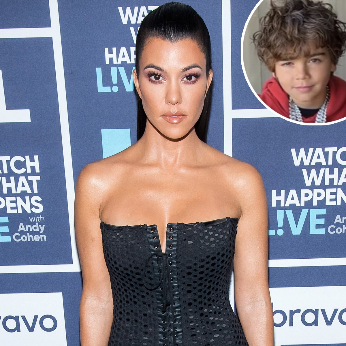 Kourtney Kardashian's Son Reign Says She Does This for the Cameras