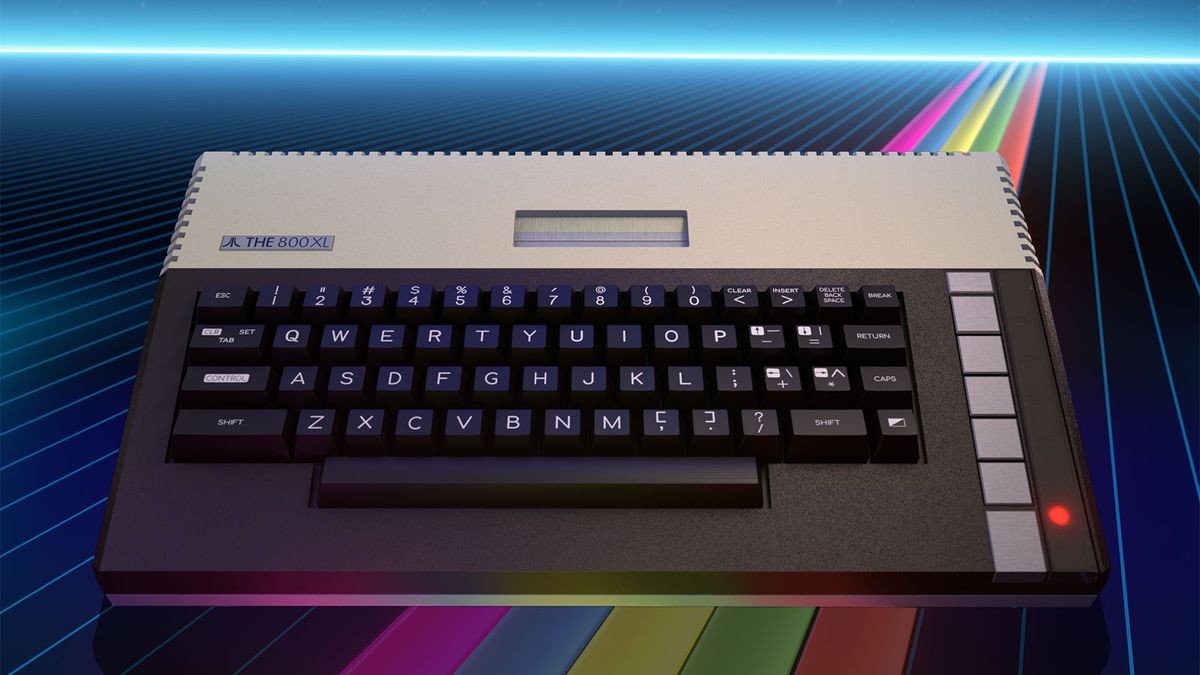 The Atari 800XL returns with a 'faithful' but modern Retro Games Ltd redesign