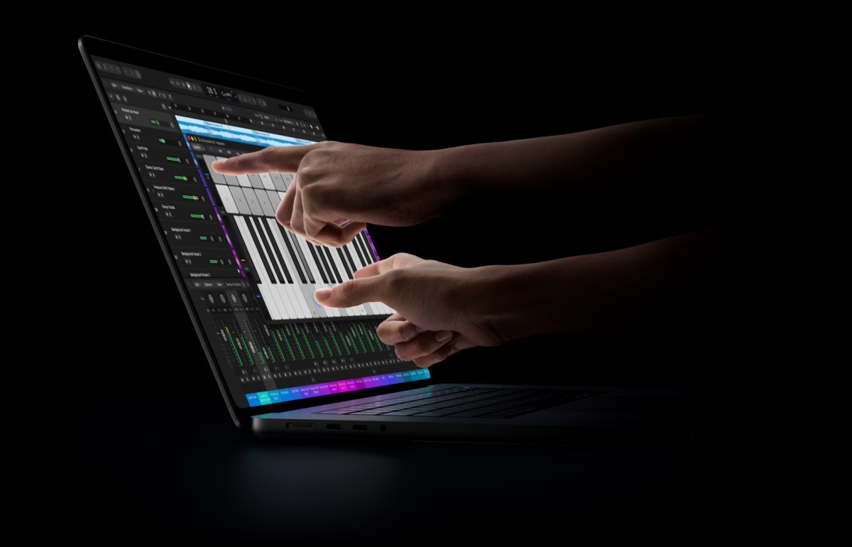 Apple has finally added a touchscreen to the MacBook Pro